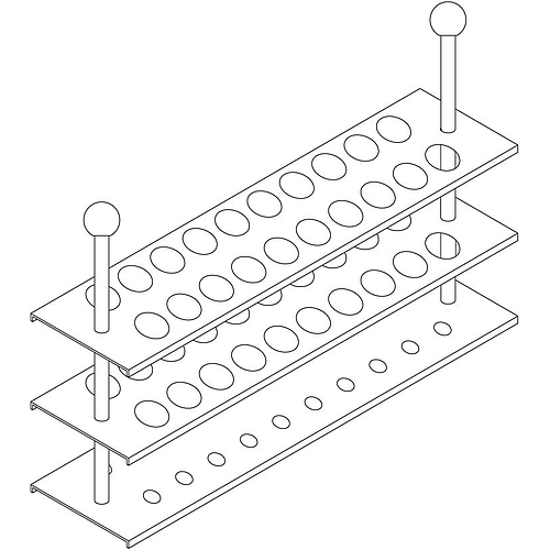 Tube rack - BWB15010U